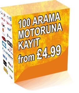 100 ARAMA MOTORUNA KAYIT £9.99
